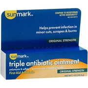 Sunmark Triple Antibiotic Ointment, Original Strength - 1 oz