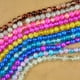 thumbnail image 5 of 106-110PC CRISTAL de CRISTAL GRANOS 8mm DIY Joyería Abalorios Manualidades Suministros Fushia azul real, 5 of 9
