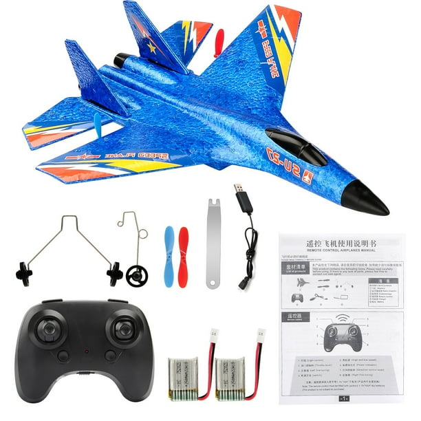 SU-27 RC Plane 2.4GHz 2 Channel Remote Control Aircraft EPP Foam ...