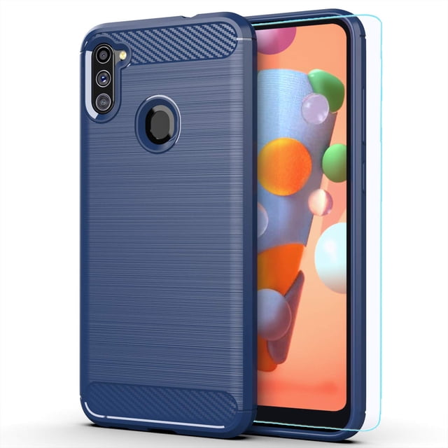 Funda para Celular MAIKEZI Galaxy A11 TPU Suave con Protector de Pantalla