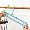 thumbnail image 3 of Bxaolu Space Saving Hangers 9-Hole Heavy Duty for Closet Organizers and Storage 3Pack, 360° Swivel Hook, Cascading Design for Wardrobe, Apartment, RV Storage, Home Essentials, 3 of 7