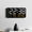 B, variant on Digital Clocks for Living Room With Day, Date, Temperature,Electric Desk Clock with Large Numbers, Dimmer, DST Alarm Clock for Bedroom(Without Battery)