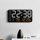 thumbnail image 1 of Reloj electrónico para muebles de oficina en casa, reloj despertador digital multifuncional, reloj LED con pantalla de fecha y temperatura, reloj digital, 1 of 6