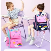 Gmdisc School Backpack Girls School Bag, Lightweight Kids Backpack Durable Fashion Bookbag, Pink