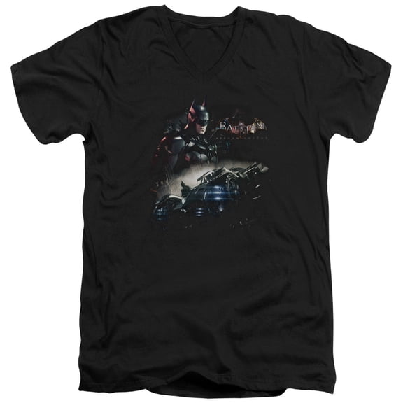 Batman Arkham Knight - Knight Rider - Slim Fit V Neck Shirt - XX-Large