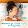 thumbnail image 4 of Minipiercing para dormir de lado en forma de almohada BLISSBURY, 4 of 9
