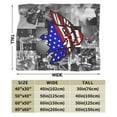 thumbnail image 2 of Cody Rhodes Blanket, Super Soft Throw Blanket, Cozy Flannel Blankets For Boys Girls, Warm Blankets For Couch Sofa Bed, 50"X40", 2 of 9