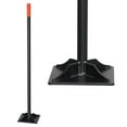 thumbnail image 6 of DEROFIT 46 inch Steel Tamper Tool, All-in-one  Durable Garden Hand Tamper with Rubber Grip for Yard, Ideal for Leveling Soil, Concret and Dirt, 8"x8", 6 of 10