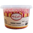 thumbnail image 1 of SUGAR COARSE PINK, GOLD & WHITE MIX 500 G, 1 of 2