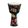 thumbnail image 3 of African Drum,With Art African Art Drum Drum Art Drum Percussion Musical Drum Portable Art Nebublu 8 Inch Drum Hand Musical Drum Portable Art African Drum Art Patterns Percussion Hand 6588 Percussion, 3 of 6