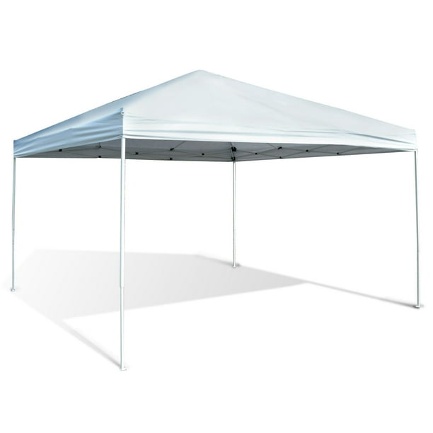 Outsunny 1339 X 1339 Easy Canopy Pop Up Tent Light Gray