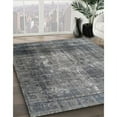 thumbnail image 3 of Ahgly Company Machine Washable Indoor Square Traditional Carbon Gray Area Rugs, 7' Square, 3 of 7