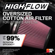 K&N Performance Cold Air Intake System: Easy Installation, Engineered to Maximize Airflow, Boost Horsepower & Torque, 63-1594