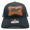 thumbnail image 2 of Merica 1776 Richardson 112 Trucker Hat: Laser-Engraved Leather Patch, 2 of 5
