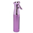 thumbnail image 3 of Botella de spray vacía de alta presión, spray continuo para plantas de cabello, botellas de spray para salón de belleza, 300 ml, color morado, 3 of 14
