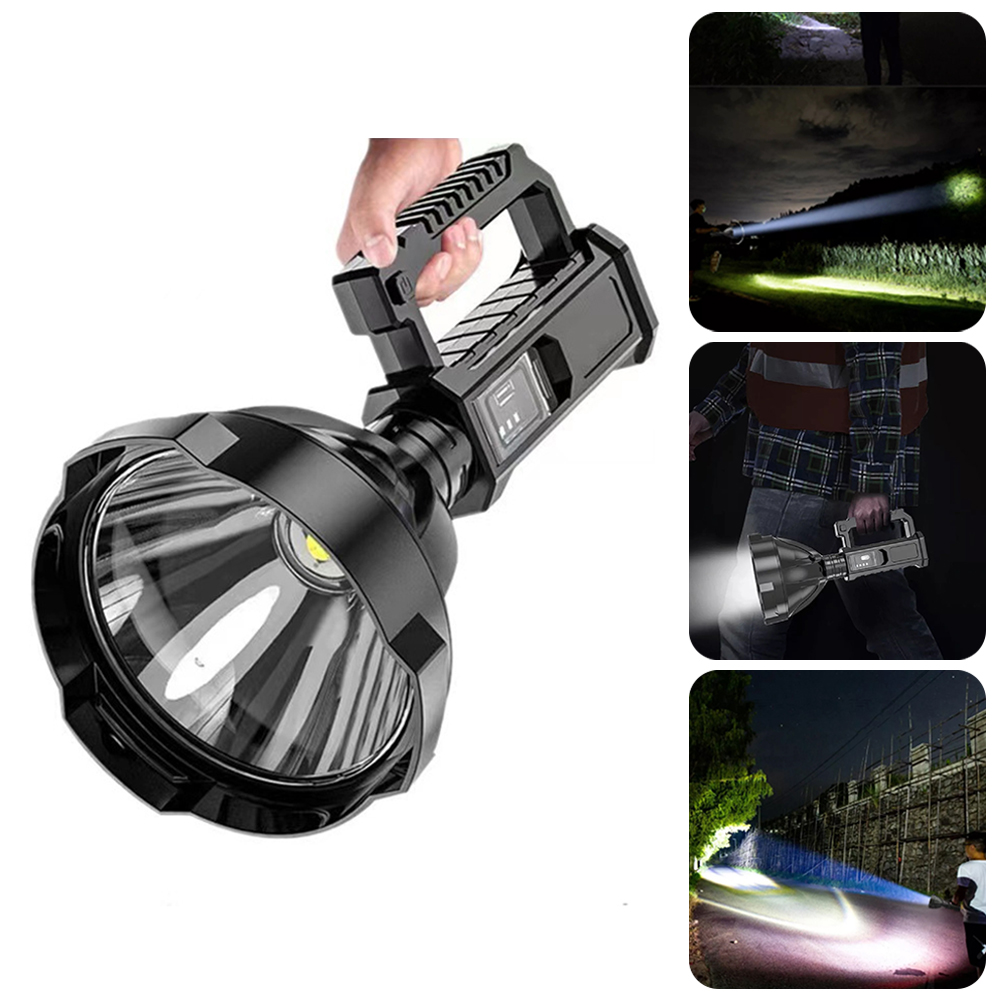 Handheld Lamp Ultra Bright 1200LM Flashlights Spotlight USB Output