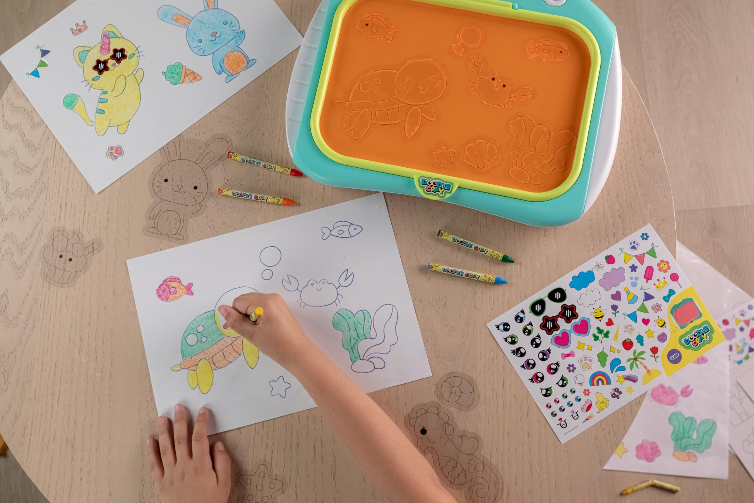 Doodle Copy Machine – Trace, Print & Color Drawing Toy