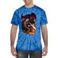 thumbnail image 2 of Wild Bobby, Dragonn Breathing Fire, Pop Culture, Tie-Dye Tees, Spiral Royal, Medium, 2 of 3