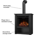 thumbnail image 3 of Real Flame Hollis 32" Electric Fireplace in Black, 3 of 6