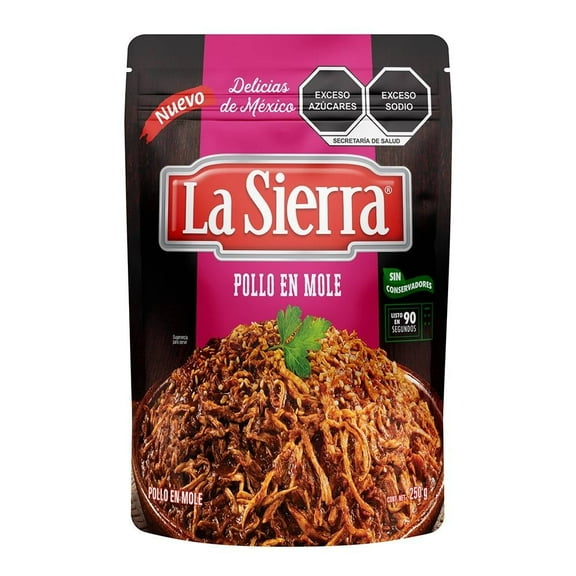 Pollo en mole La Sierra 250 g