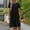 Black#01, variant on Summer Dresses for Women 2025 Pleated Cotton Linen Midi Dresses Crewneck Short Sleeve Sundress Casual Loose Comfortable T Shirts Round Neck Beach Vacation Knee Length Dress with Pockets