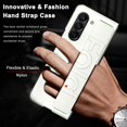 thumbnail image 2 of Compatible Samsung Galaxy Z Fold 5 Case with Hand Strap,Anti-Scratch Shockproof PC Wristband Cover Thin Protective Phone Case for Samsung Galaxy Z Fold 5 Case White,Samsung Fold 5 Case Women Men, 2 of 14