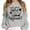 Grey, variant on Telankuip Does Shirt Makeme Look Retired Sweatshirts for Women Trendy Crewneck Long Sleeve Tops Retirement Gifts Soft Comfort Fall Winter Casual Pullovers White XL