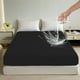 thumbnail image 1 of pstuiky Sábana impermeable funda de cama fija antideslizante protección de colchón todo incluido funda de cama de fibra suave adecuada para dormir desnudo, 1 of 7