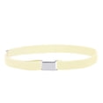 thumbnail image 2 of Buyless Fashion Ceinture de Robe Extensible Ajustable et Élastique pour Enfants et Bébés avec Boucle Argentée, 2 of 7