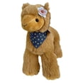 thumbnail image 3 of Muñeco de peluche de alpaca, juguete de peluche de alpaca, decoración, juguete de peluche divertido, muñeco de peluche de alpaca, peluche para regalo Marrón, 3 of 8