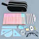 thumbnail image 5 of Estuche para lápices, portalápices, bolsa para lápices, duradero, de gran capacidad, almacenamiento multifuncional, papelería Adepaton CPB-US-XD30-1, 5 of 5