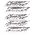 thumbnail image 1 of 100Pcs Split Ring End Mobile Cell Phone Strap Lariat Black, 1 of 1