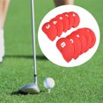 thumbnail image 4 of Naiovety Paquete de 10 fundas para palos de Golf, Kit de fundas para cabeza de etiqueta de número, Protector portátil para deportes al aire libre, Golf Rojo Naiovety OD021171-01, 4 of 6