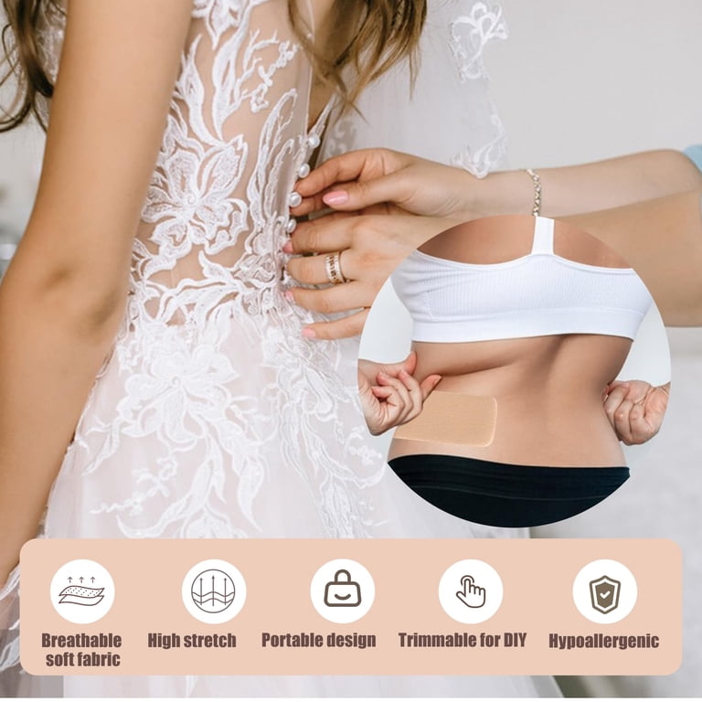 tape for backless dress Amazon.com: AOKWAWALIY Fashion Bra Tape for Women's V-Neck Backless Dresses  Hidden Straps Double Sided Adhesive Tape 60 Sheets : Clothing, Shoes &  Jewelry