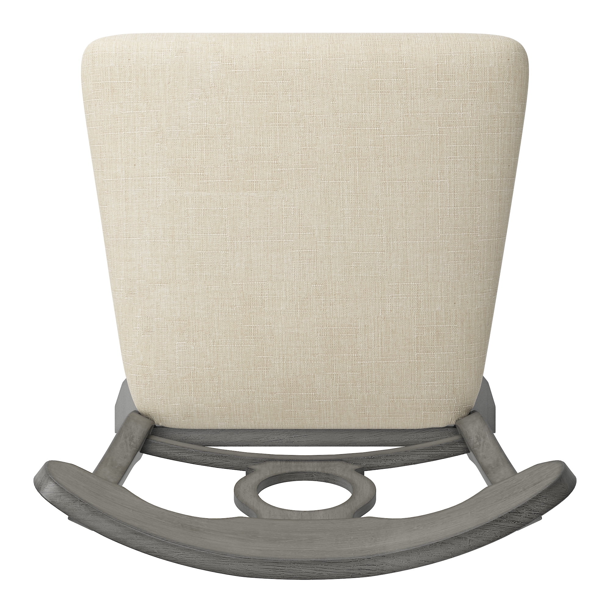 Weston Home Sheena Napoleon Back 24-inch Counter Height Wood Swivel Stool, Antique Grey