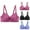 Red, variant on Tbopshirt Bras for Women Plus Size,Stretch Push-Up Womens Bras,Women's Underwear Sagging,Collar,and Sexy Bra With Lace Thin Large Soft Steel Ring Women's Daily 3PC Bra