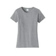 thumbnail image 5 of Port & Company Drapey Long Sleeve Tee (LPC450) Athletic Heather, 3XL, 5 of 6