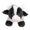 thumbnail image 2 of Wild Republic Hug’Ems Cow, Stuffed Animal, 7 Inches, Gift for Kids, Plush Toy, Fill is Spun Recycled Water Bottles, 2 of 5