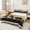 Black Brown, variant on Manfei Bear Moose Deer Full Size Sheets 4-Piece, Animal Wildlife Bed Sheets, Rustic Old Barn Door Sheet Sets, Ultra Soft Home Decor