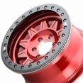thumbnail image 3 of Dirty Life Roadkill Race-9302 17X9 5X139.7 -14Et 108Cb Crimson Candy Red Beadlock, 3 of 3