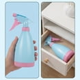 thumbnail image 4 of 2pcs Large Capacity Manual Pressure Household Sprayers, Labor-Saving Pneumatic Watering Tools, Convenient Portable Mist Sprayers for Indoor HouseBonsai Care/Courtyard Garden Irrigation Work, Blue, 4 of 6
