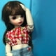 thumbnail image 2 of Camiseta informal de con hombros descubiertos para 1/6 Ball Jointed Dolls Outfit Ropa Accesorios para prendas de rojo CUTICAT Camiseta de manga corta para muñecas bjd, 2 of 8