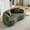 Green, variant on 66.93" Curved Loveseat Sofa with Pillows, Full Compression Sponge Sofa, No-Assembly Compact Couch for Small Spaces Apartments, White