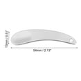 thumbnail image 2 of Unique Bargains 4 Pcs Makeup Spatula Mini Spoon Eye Cream Massage Sticks Beauty Scoop Moon Shape 2.13"x0.51" Silver Tone, 2 of 7