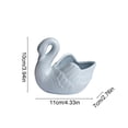 thumbnail image 3 of Candle Holder,Tealight Holder Ceramic Swan Shape Display Ornament for Living Room Bedroom Dining Table, 3 of 6