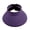 Purple, variant on HONHUZH Summer Hats Womens Open Top Straw Sun Visor Hat Foldable Summer Beach Sun Cap