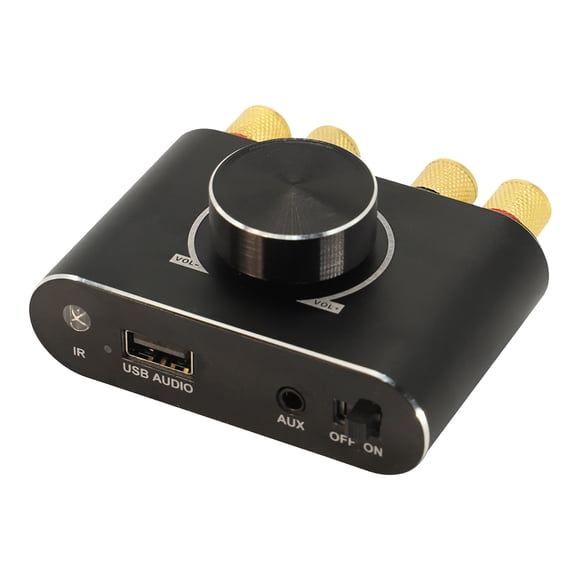 X15H 15W Stereo Amplifier Board 12/24V Speaker Audio Amplifier BT 3.5mm AUX USB U-disk Input Amplification Module Support Sinilink APP and Remote Controller Control