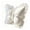 White, variant on Butterfly Plush Pillow Lumbar Support Cushion 21 Inch Velvet Throw for Bedroom Decor or Car Backrest Purple