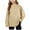 Beige 2, variant on Girls Oversized Tshirts Kids Long Sleeve Crewneck Shirts Casual Loose Spring Fall Tees Tops Basic Pullover 5-14 Years