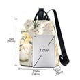 thumbnail image 3 of FORMRS Women's Travel Backpack Purse Anti-Theft Hidden Pockets Casual Shoulder Bag, White Rabbits, 3 of 7